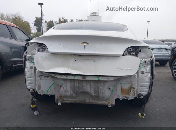 5YJ3E1EBXNF145361 2022 TESLA MODEL 3 Белый Вид спереди