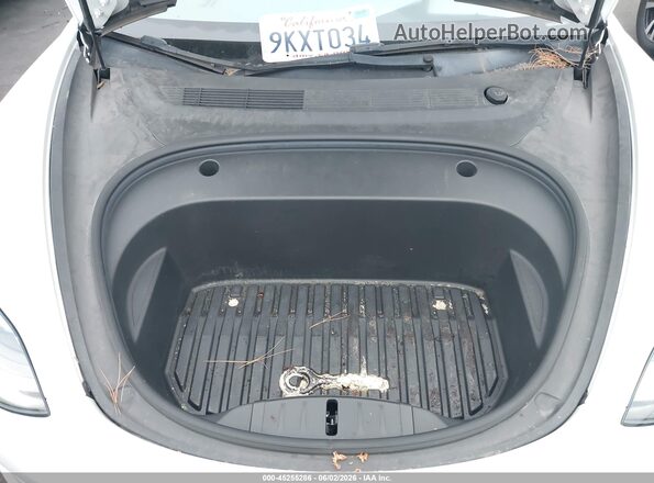 5YJ3E1EBXNF145361 2022 TESLA MODEL 3 Белый Вид сзади