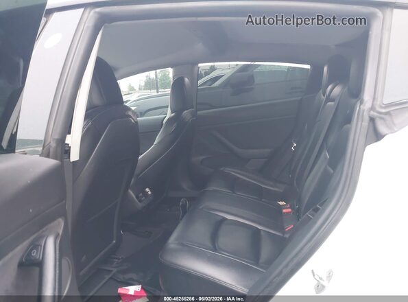 5YJ3E1EBXNF145361 2022 TESLA MODEL 3 Белый Вид наклейки с VIN-кодом