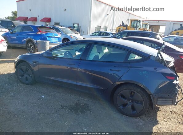 5YJ3E1EBXNF305402 2022 TESLA MODEL 3 Gray Widok wnętrza 360 stopni