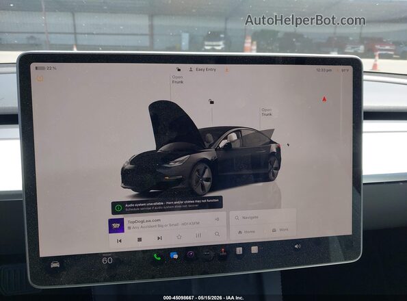 5YJ3E1EBXPF711358 2023 TESLA MODEL 3 Black 