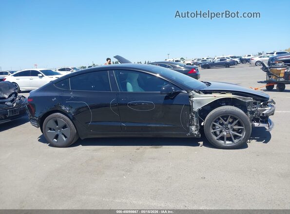 5YJ3E1EBXPF711358 2023 TESLA MODEL 3 Black Widok wnętrza 360 stopni