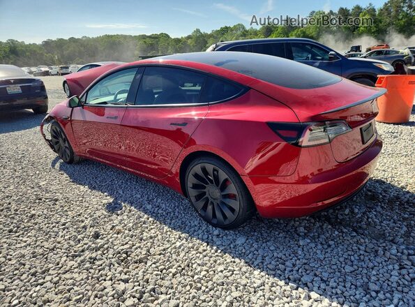 5YJ3E1EC0MF044448 2021 TESLA MODEL Gray Հետևի ձախ