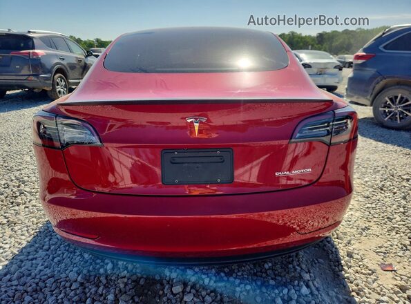 5YJ3E1EC0MF044448 2021 TESLA MODEL Gray Հետևի տեսք