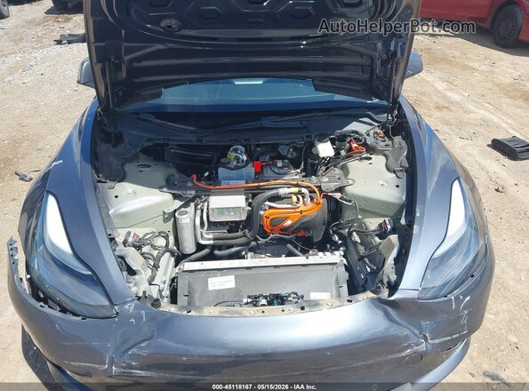 5YJ3E1EC0NF265291 2022 TESLA MODEL 3 Gray Հետևի տեսք