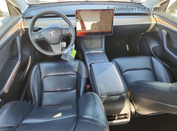5YJ3E1EC0NF363477 2022 TESLA MODEL Black 