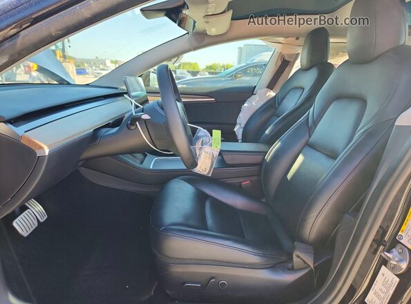 5YJ3E1EC0NF363477 2022 TESLA MODEL Black 
