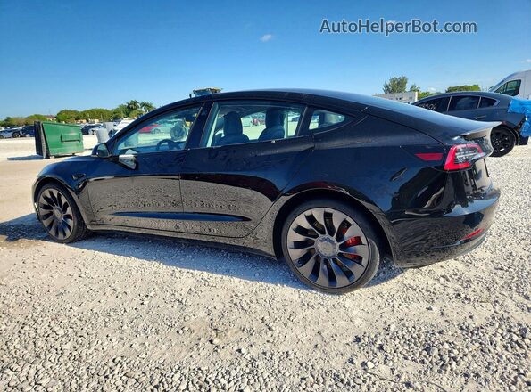 5YJ3E1EC0NF363477 2022 TESLA MODEL Black 