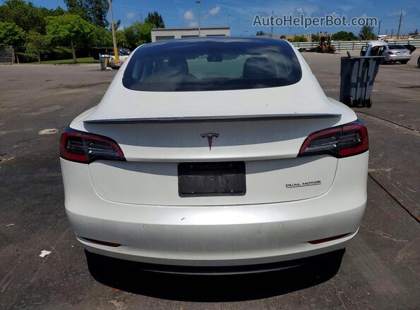 5YJ3E1EC2MF026565 2021 TESLA MODEL White 