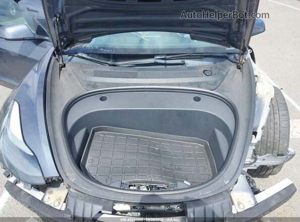 5YJ3E1EC2PF407899 2023 TESLA MODEL 3 Gray Вид ззаду
