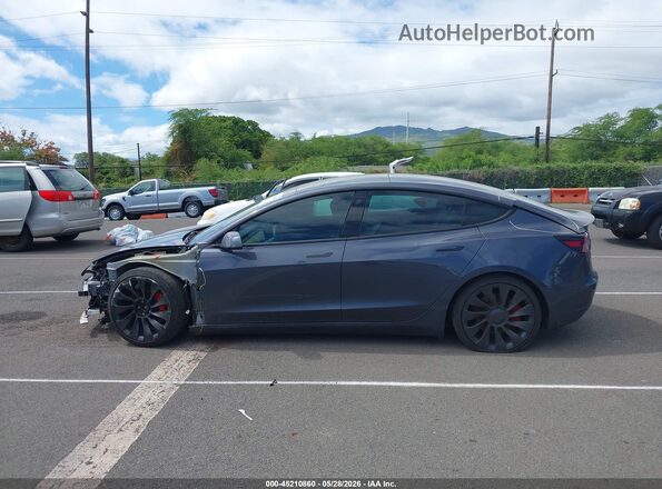 5YJ3E1EC2PF407899 2023 TESLA MODEL 3 Gray Панорамний вид салону 360°