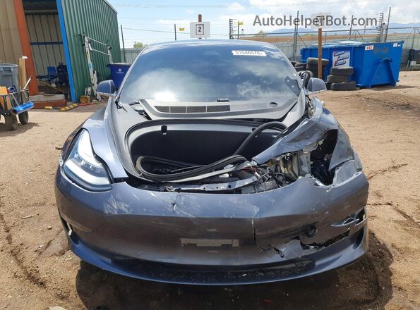 5YJ3E1EC3LF601738 2020 TESLA MODEL Charcoal Դիմացի տեսք