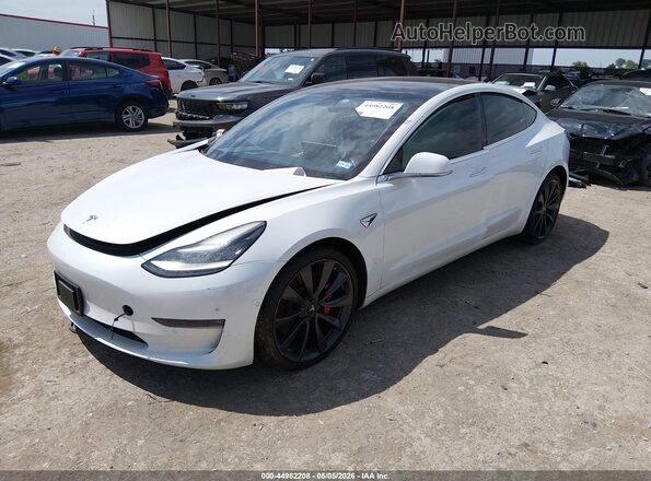 5YJ3E1EC3LF603196 2020 TESLA MODEL 3 White 