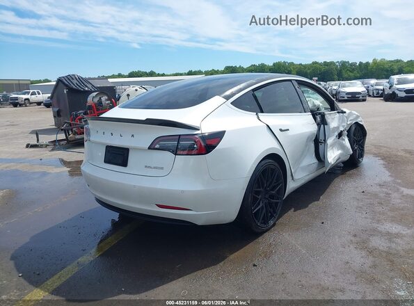 5YJ3E1EC4LF603207 2020 TESLA MODEL 3 White Հետևի աջ