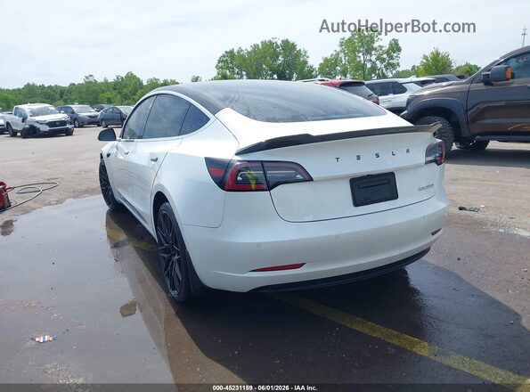 5YJ3E1EC4LF603207 2020 TESLA MODEL 3 White Հետևի ձախ