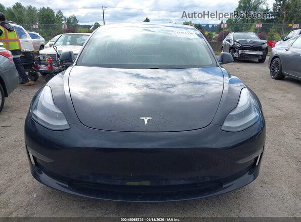 5YJ3E1EC5MF050813 2021 TESLA MODEL 3 Black Սալոնի հետևի տեսք