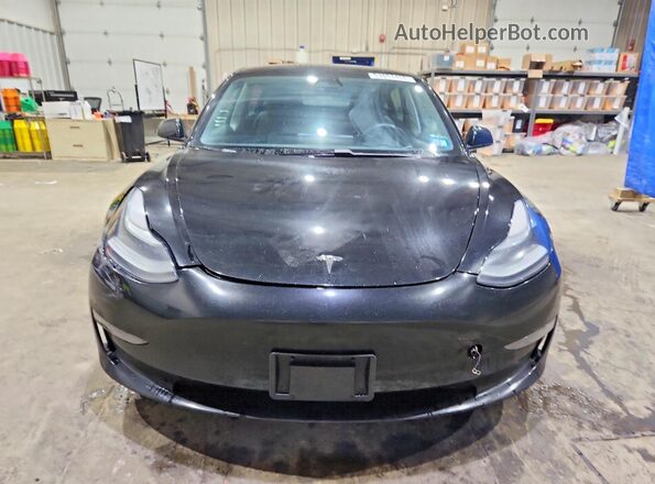 5YJ3E1EC7MF044608 2021 TESLA MODEL Black Դիմացի տեսք