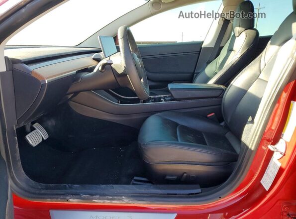 5YJ3E1EC8LF669310 2020 TESLA MODEL Red 