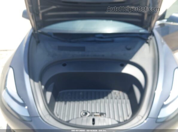 5YJ3E1EC8LF791925 2020 TESLA MODEL 3 Gray Rear view