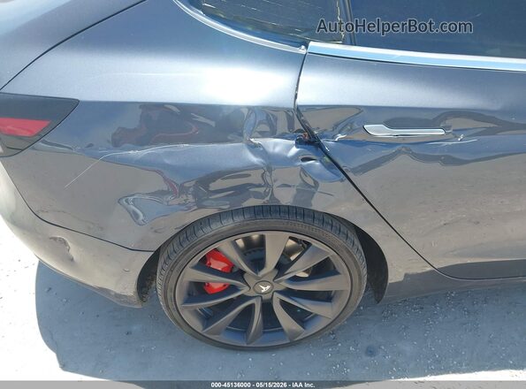 5YJ3E1EC8LF791925 2020 TESLA MODEL 3 Gray 