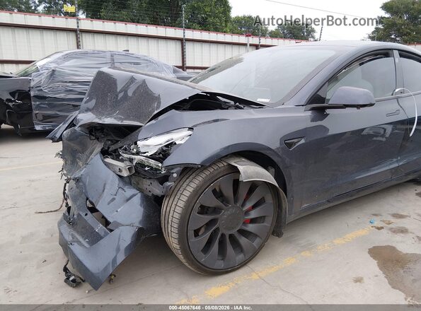 5YJ3E1EC8MF061160 2021 TESLA MODEL 3 Gray 
