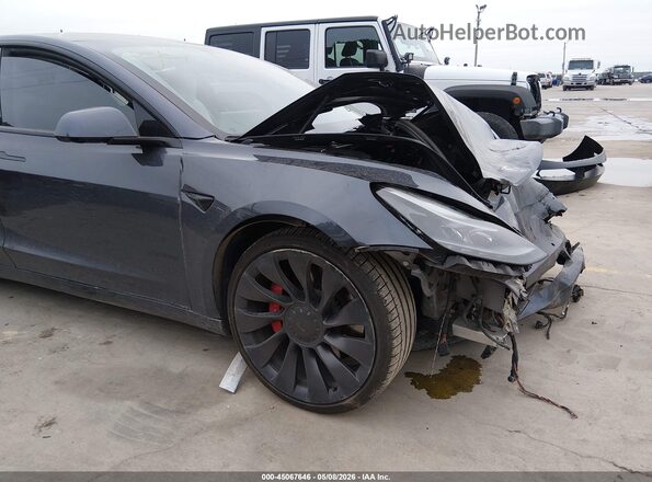 5YJ3E1EC8MF061160 2021 TESLA MODEL 3 Gray 