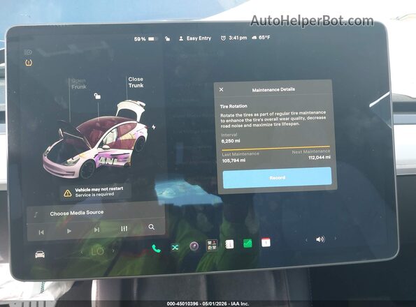 5YJ3E1EC8MF092540 2021 TESLA MODEL 3 Blue Widok tylnych siedzeń