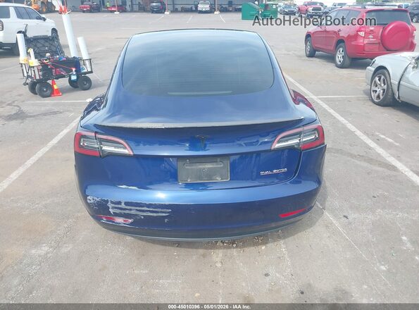 5YJ3E1EC8MF092540 2021 TESLA MODEL 3 Blue 
