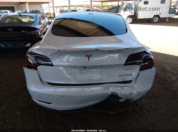5YJ3E1ECXNF209102 2022 TESLA MODEL 3 White 