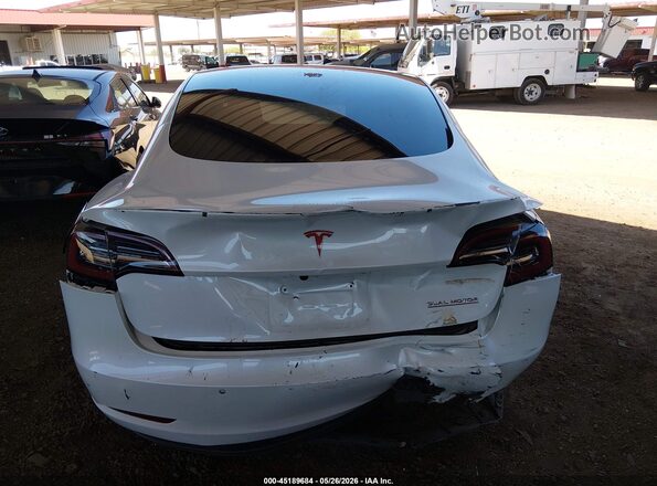 5YJ3E1ECXNF209102 2022 TESLA MODEL 3 White Вид спереду