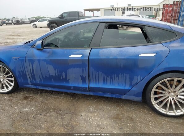 5YJSA1E10GF161232 2016 TESLA MODEL S Синий 