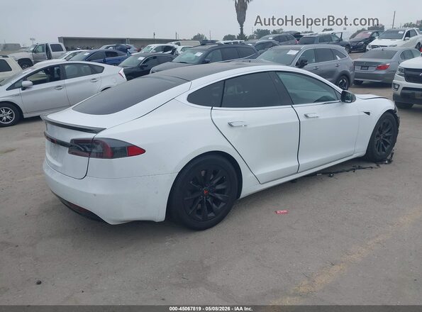 5YJSA1E22JF281016 2018 TESLA MODEL S White Задня права чверть