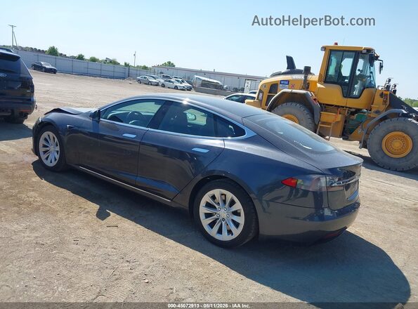 5YJSA1E22KF347601 2019 TESLA MODEL S Gray Trasero izquierdo