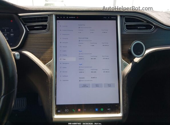 5YJSA1E23GF150895 2016 TESLA MODEL S Gray 