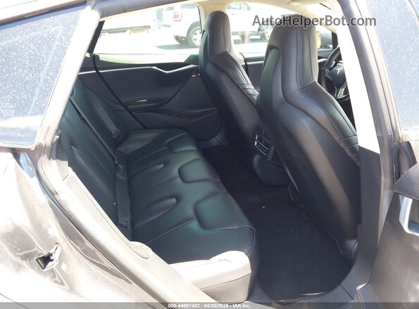 5YJSA1E23GF150895 2016 TESLA MODEL S Gray VIN კოდის სტიკერის ხედი