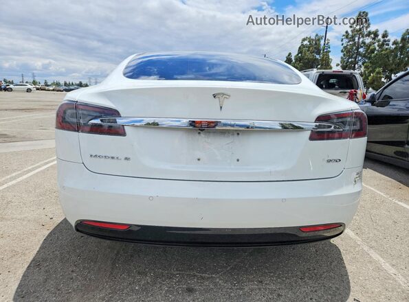 5YJSA1E23GF155286 2016 TESLA MODEL White Vista trasera