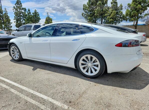 5YJSA1E23GF155286 2016 TESLA MODEL White Trasero izquierdo
