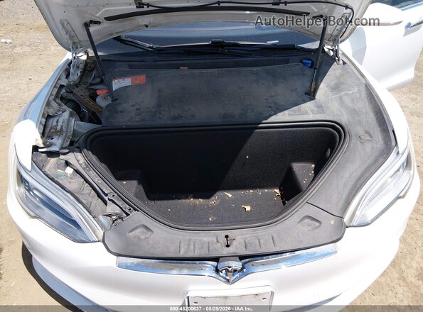 5YJSA1E28GF150987 2016 TESLA MODEL S White Вид ззаду