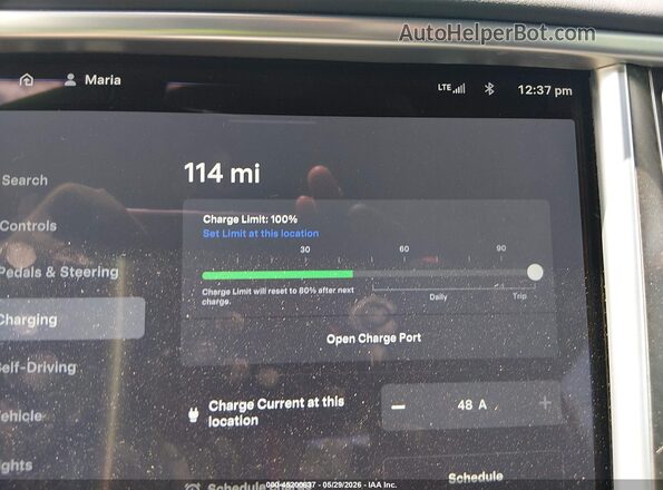 5YJSA1E28GF150987 2016 TESLA MODEL S White 
