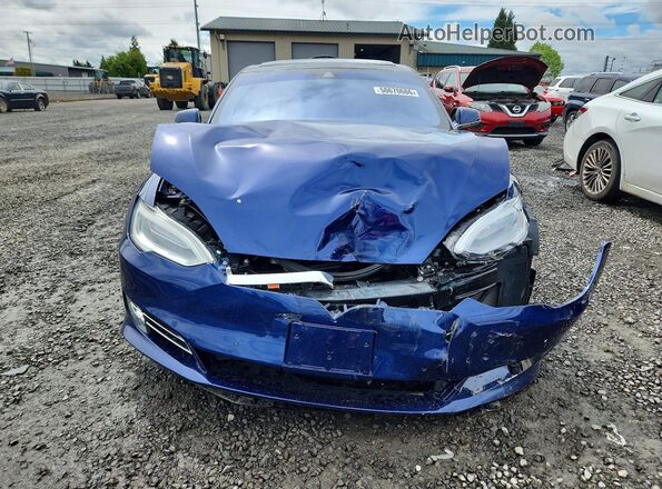 5YJSA1E29GF147547 2016 TESLA MODEL Blue 