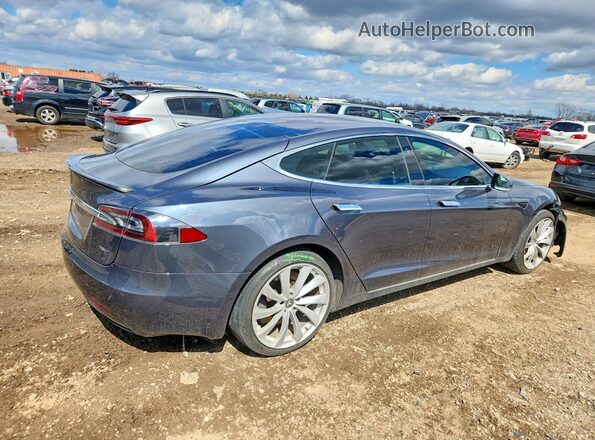 5YJSA1E29HF209031 2017 TESLA MODEL Gray უკანა მარჯვენა