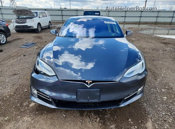 5YJSA1E29HF209031 2017 TESLA MODEL Gray წინა ხედი