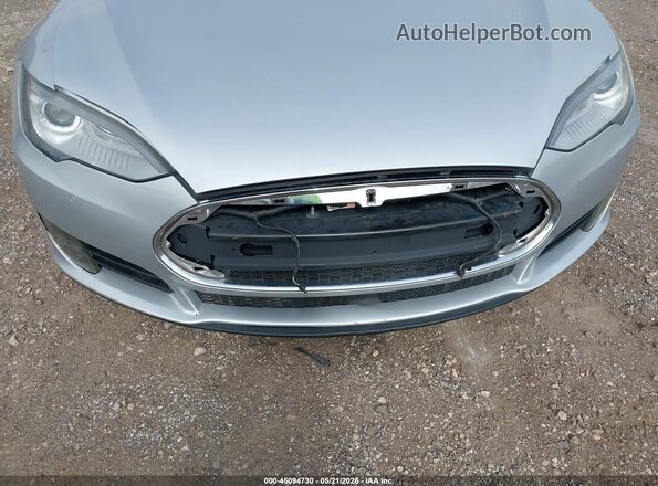 5YJSA1E2XGF130207 2016 TESLA MODEL S Silver Вид спереду