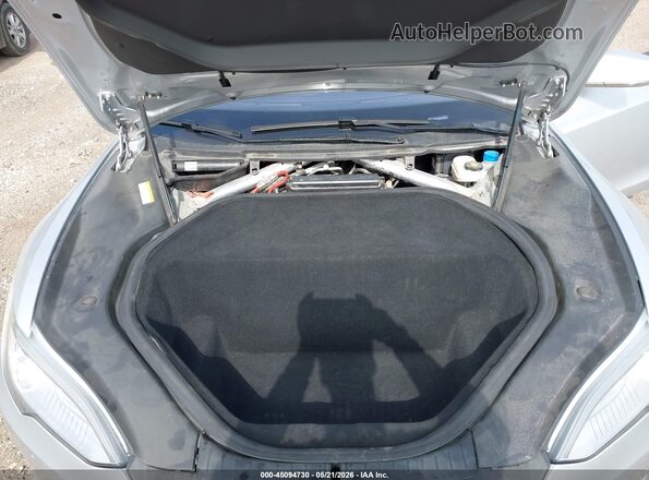 5YJSA1E2XGF130207 2016 TESLA MODEL S Silver Вид ззаду