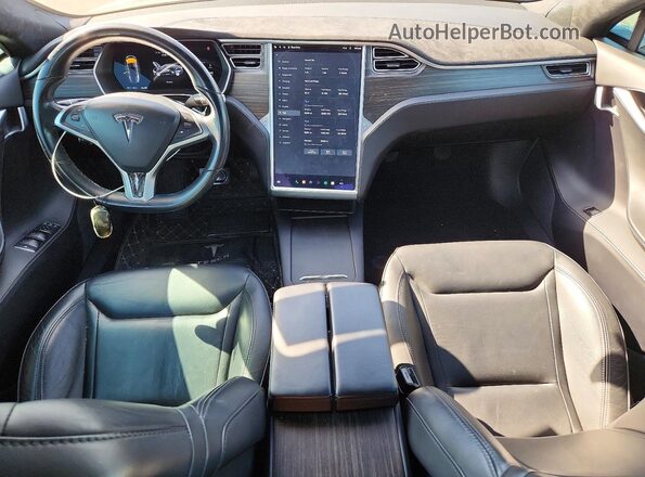 5YJSA1E2XGF157195 2016 TESLA MODEL Charcoal 