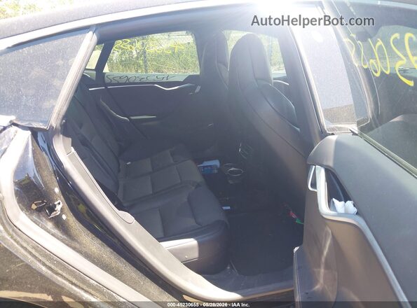 5YJSA1E2XJF252489 2018 TESLA MODEL S Черный Вид наклейки с VIN-кодом
