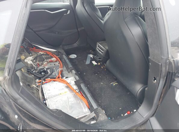 5YJSA1E41HF200745 2017 TESLA MODEL S Черный Вид наклейки с VIN-кодом