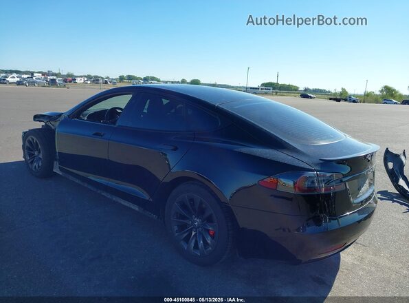 5YJSA1E46KF338448 2019 TESLA MODEL S Black Rear left