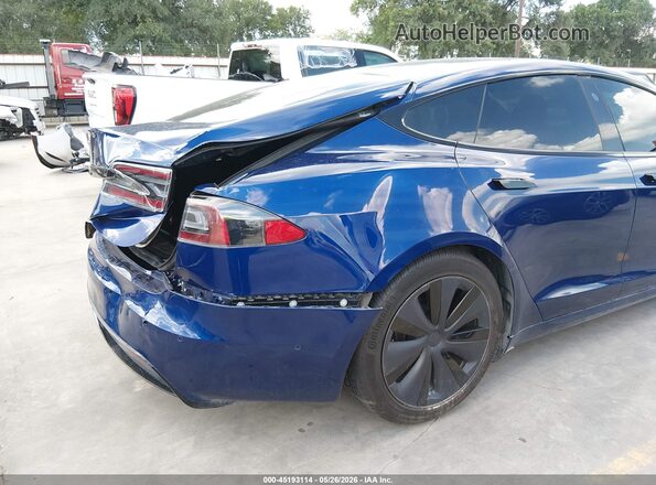 5YJSA1E52MF442429 2021 TESLA MODEL S Blue 