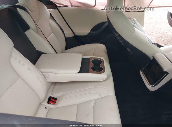 5YJSA1E52MF443256 2021 TESLA MODEL S White VIN կոդի պիտակի տեսք
